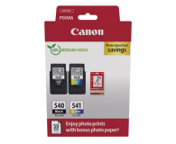 CANON Zestaw 2 tuszów PG-540 + CL-541 + papier foto 50 szt 5225B013 - 1227044 - zdjęcie 2